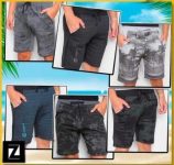 Bermuda Ultimato Moletinho Folhagem Masculina