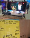 Smart TV 50” UHD 4K LED TCL 50P615 VA 60Hz – Android Wi-Fi Bluetooth HDR 3 HDMI 2 USB