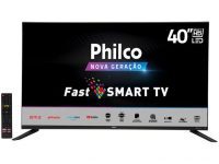 Smart TV 40” Full HD LED Philco PTV40G70N5CBLF – VA 60Hz Wi-Fi 3 HDMI 2 USB