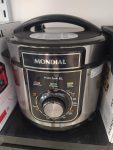 Panela de Pressão Elétrica Mondial, Pratic Cook 5L, 127V, Preto, 5L, 900W – PE-48-5L-I