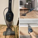 Aspirador de Pó Vertical e Portátil Electrolux – Filtro HEPA 1300W Powerspeed Plus STK14 Denim Blue