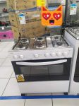 Fogão 6 Bocas Esmaltec Branco – Acendimento Automático Caribe