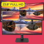 Monitor LG Widescreen 24MP400-23.8″ IPS Full HD, 1920×1080, FreeSync, Ajuste de Inclinação