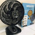 Ventilador de Mesa, Neo Air 15, Preto/Grafite, 110v, Mallory