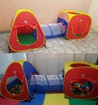 Toca Braskit 3 em 1 com 80 Bolinhas Coloridas