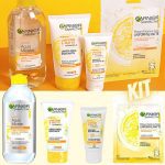 Água Micelar Garnier + Sabonete Facial Skin – Active + Creme Hidratante Facial + Máscara Facial
