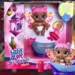 Boneca Baby Alive Glo Pixies Minis, Boneca de 9,5 cm que Brilha no Escuro – Bubble Sunny – F2597 – Hasbro