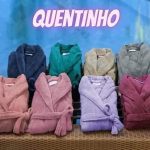 Roupão Atlântica Kimono de Microfibra