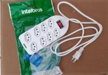 Protetor Eletronico Intelbras com 8 tomadas EPE 1008+ Branco