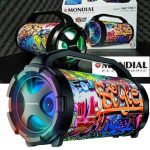 Caixa de Som Amplificada Mondial, Thunder Street II, Multicolor, Bivolt, 50W – MCO-11