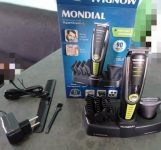 Aparador de Pelos Mondial, Super Groom – 06, Preto/Verde, Bivolt – BG-04