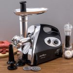Moedor de carne, 350W, Preto, 110v, Britânia
