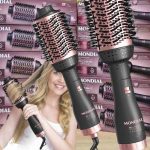 Escova Secadora Mondial Argan ES-14 com Cabo Giratório Black Rose 1200W