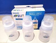 Kit 3 Mamadeiras Anti-Colic 260ml, Philips Avent