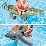 Bote Tubarão Intex Variada OU Bote Realistic Gator Inflável Intex