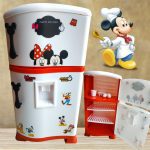 Refrigerador Mickey Xalingo Branco/Vermelho