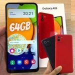 Smartphone Samsung Galaxy A03 64GB Preto 4G – Octa-Core 4GB RAM Tela 6,5” Câm. Dupla + Sefie 5MP