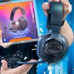 Headset Gamer JBL Quantum 100 Over Ear Preto – JBLQUANTUM100BLK