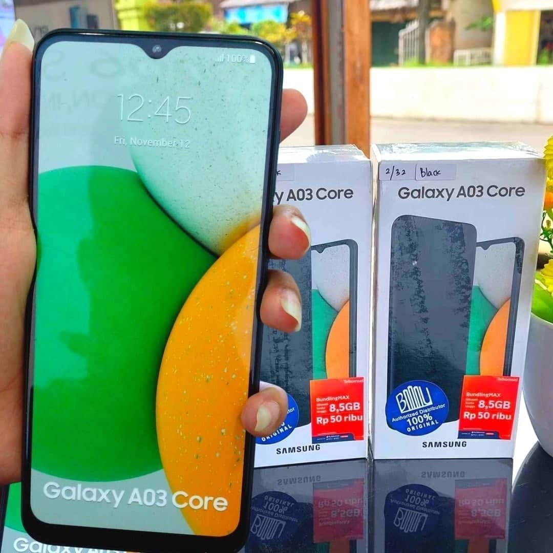 Smartphone Samsung Galaxy A03 Core Preto 32GB, Câmera Traseira 8 MP, Tela  Infinita de 6.5
