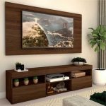 Rack com painel p/ TV 65″ e 2 portas Toronto Multimóveis