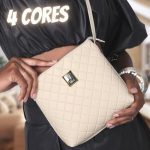 Bolsa Vizzano Transversal Matelassê Feminina