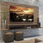 Painel TV 60″ com Nichos Tókio Multimóveis Madeirado