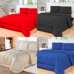 Kit Edredom Casal Queen Dupla Face 03 Peças – ATACADO LINDA CASA (Várias Opções)