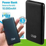 Carregador Portátil (Power Bank) I2GO 10000mAh 2 Saídas USB Preto – I2GO Plus