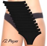 Kit  Tanga Trifil C/ 12 Peças