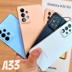 Smartphone Samsung Galaxy A33 128GB 5G – 6GB RAM 6,4” Câm. Quádrupla + Selfie 13MP