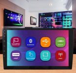 Central Multimídia Mp10 2 Din 9 Polegadas Voolt C8001 Bluetooth USB Espelhamento Android e IOS