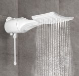 Chuveiro Loren Shower Eletrônico 6800w 220v~ LORENZETTI, Branco