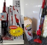 Aspirador de Pó Vertical Mondial 1100W – Turbo Cycle AP-36 Vermelho e Preto