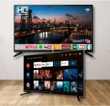 Smart TV LED 32″ HD HQ HQSTV32NP Netflix Youtube 2 HDMI 2 USB Wi-Fi