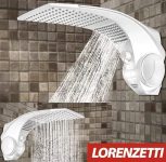 Duo Shower Quadra Multitemperaturas 127V 5500W, Lorenzetti, 7511040, Branco, Pequeno