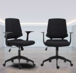 Cadeira de Escritório Diretor Giratória Preta – 3119-1 AC Comercial