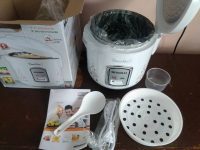 Panela Elétrica de Arroz Mondial Bianca Rice NPE-05 Branca 400W com Capacidade de 5 Xícaras