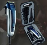 Máquina de Cortar Cabelo Mondial Titanium Power – CR-09M 4 Níveis de Altura 1 Velocidade com Maleta