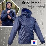 Jaqueta masculina de trilha impermeável Raincut