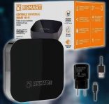 Smart Controle Universal Inteligente RSMART Wi-Fi Infravermelho – Compatível com Alexa, 2021, Preto