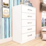 Cômoda 5 Gavetas Fellicci Branco
