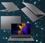 SAMSUNG – Celeron – 4G, 500GB HD, Intel UHD, 15.6″FHD, Linux C., Cinza