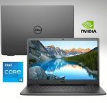 Notebook Dell Inspiron i15-3501-WA50P 15.6″ HD 11ª Geração Intel Core i5 8GB 256GB SSD NVIDIA GeForce Windows 11 Preto