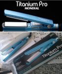 Chapinha/Prancha de Cabelo Mondial Titanium Pro