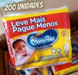 Toalhas Umedecidas MamyPoko Dia&Noite, 200 unidades, Branco