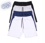 Kit 4 Bermudas Masculina Short Moletinho Moletom Rony Versátil