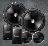 Pioneer TS-C170BR – Kit 2 Vias 6-3/4″ Polegas Com Crossover 220W Rms
