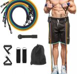 Tubing Kit 11 peças Elásticos para Exercício Extensor Funcional
