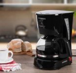 Cafeteira Elétrica Mondial Pratic CN-01 20 Xícaras – Preta