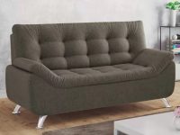 Sofá 2 Lugares Suede Decore Durban – Linoforte